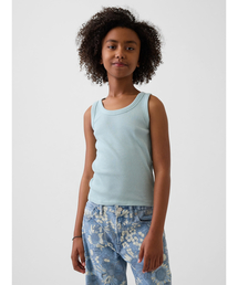 GAP | リブ スクープネック タンクトップ (キッズ)(タンクトップ)