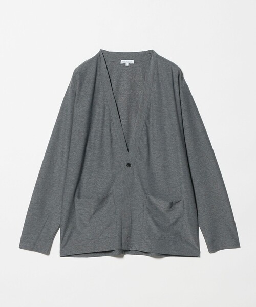 A DAY IN THE LIFE UNITED ARROWS（アデイインザライフユナイテッドアローズ）の「メッシュ メランジ 1ボタン カーディガン＜A DAY IN THE LIFE＞（カーディガン/ボレロ・メンズ・ライトグレー/ダークグレー・M/L）」の2枚目の写真