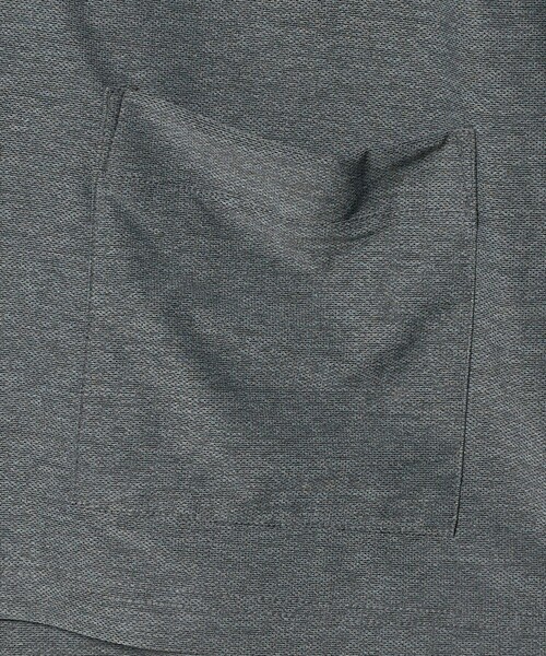 A DAY IN THE LIFE UNITED ARROWS（アデイインザライフユナイテッドアローズ）の「メッシュ メランジ 1ボタン カーディガン＜A DAY IN THE LIFE＞（カーディガン/ボレロ・メンズ・ライトグレー/ダークグレー・M/L）」の9枚目の写真