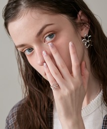 NOJESS（ノジェス）の「シルバーフラワーピンキーリング（リング）」