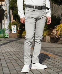 NICOLE selection（ニコルセレクション）の「ガムストレッチヘリンボン５ポケットパンツ（その他パンツ）」