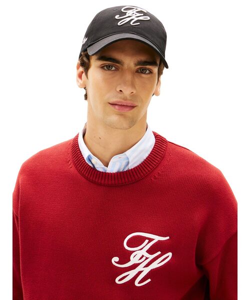 TOMMY HILFIGER(トミーヒルフィガー)の「ソフト6パネルキャップ(キャップ・メンズ・ブルー/ブラック/ネイビー/ホワイト/ピンク・FREE)」の12枚目の写真