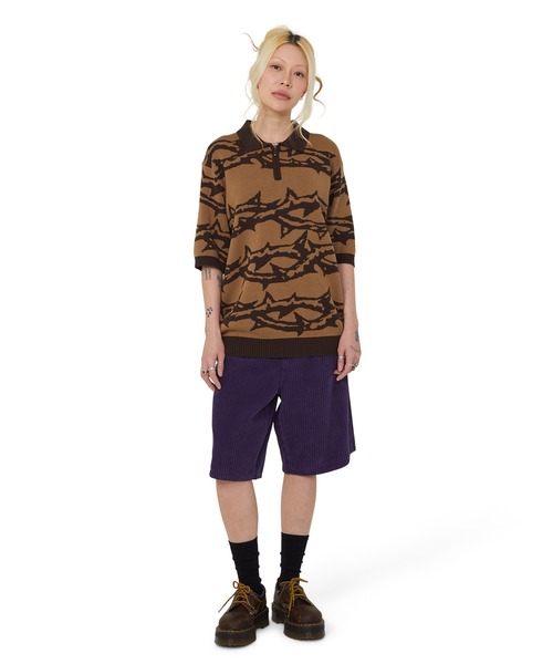 HUF（ハフ）の「CROMER CORDUROY SHORT（その他パンツ・メンズ・パープル/ライトグリーン/レッド系その他・32/30/28/34/36）」の10枚目の写真