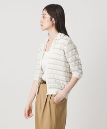 ユナイテッドアローズ UNITED ARROWS ボーダーニット UNITED ARROWS（ユナイテッドアローズ）の「ボーダー Vネック ニット