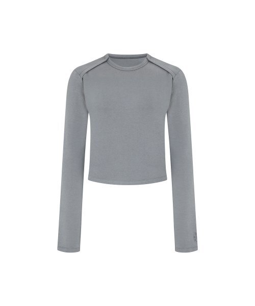 BICE ACHIEVE YOUTH(バイス アチーブ ユース)の「CURV T-shirt GREY(Tシャツ/カットソー・レディース・ライトグレー・FREE)」の3枚目の写真