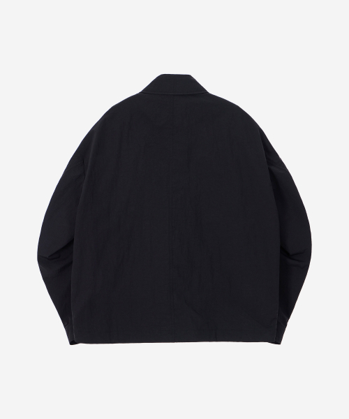 KALAPATTHAR(カラパタール)の「Nylon Taslan Half Zip-Up Anorak Jacket - BLACK(ナイロンジャケット・メンズ・その他・MEDIUM/LARGE)」の4枚目の写真