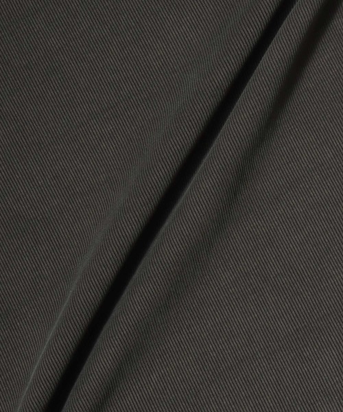 ANPAS（アンパス）の「Pigment-Dyed Ribbed-Knit V-Neck Short-Sleeve Tee / ピグメント加工 Vネック半袖Tシャツ ヴィンテージ風 メンズ レディース ユニセックス 無地 トップス（Tシャツ/カットソー・メンズ・ブラウン/チャコールグレー・S/M/L）」の11枚目の写真