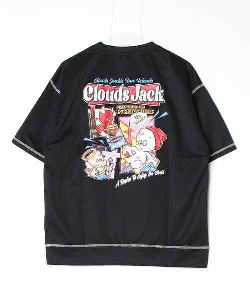 FUNALIVE(ファンアライブ)の「発泡プリント半袖Tシャツ(Tシャツ/カットソー・メンズ・ホワイト/ホワイト系1/ホワイト系2/ブラック系2/ブラック系1/ブラック・M/L)」の17枚目の写真