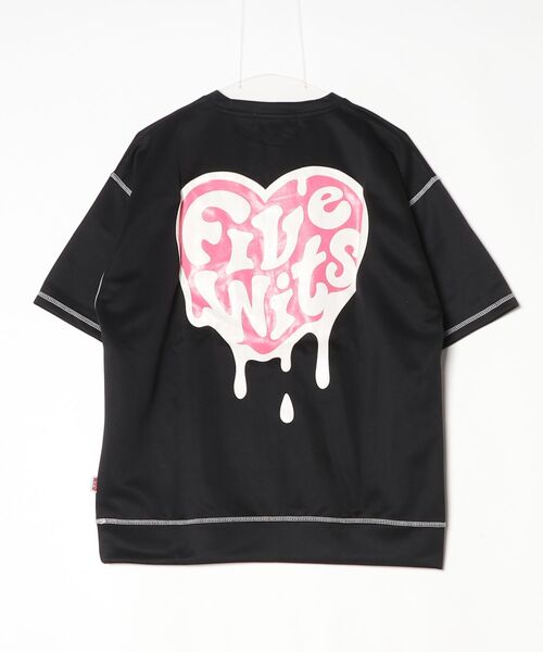 FUNALIVE(ファンアライブ)の「発泡プリント半袖Tシャツ(Tシャツ/カットソー・メンズ・ホワイト/ホワイト系1/ホワイト系2/ブラック系2/ブラック系1/ブラック・M/L)」の12枚目の写真