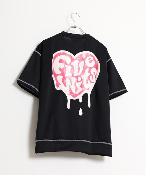 FUNALIVE(ファンアライブ)の「発泡プリント半袖Tシャツ(Tシャツ/カットソー・メンズ・ホワイト/ホワイト系1/ホワイト系2/ブラック系2/ブラック系1/ブラック・M/L)」の1枚目の写真