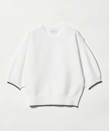 UNITED ARROWS（ユナイテッドアローズ）の「ハマグリステッチ パフスリーブ ニット ‐ウォッシャブル‐（ニット/セーター）」