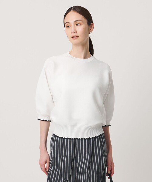 UNITED ARROWS パフスリーブニット hyke plage オーラリー gz8488-02_1.jpg