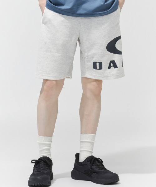 OAKLEY(オークリー)の「オークリー ENHANCE TC ESSENTIAL SHORTS 5.0(その他パンツ・メンズ・ブラック/グレー・S/M/L/LL/3L)」の1枚目の写真
