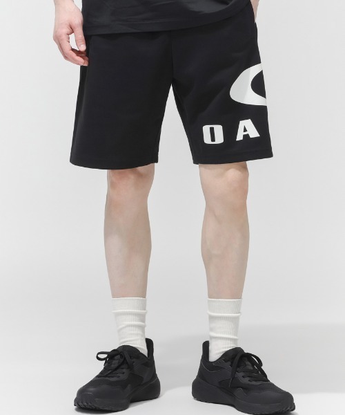 OAKLEY(オークリー)の「オークリー ENHANCE TC ESSENTIAL SHORTS 5.0(その他パンツ・メンズ・ブラック/グレー・S/M/L/LL/3L)」の2枚目の写真