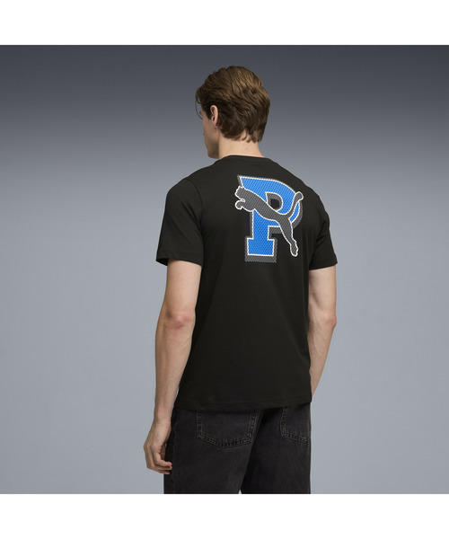 PUMA(プーマ)の「PUMA プーマ メンズ グラフィック ヴァーシティ 半袖 Tシャツ(Tシャツ/カットソー・メンズ・ブラック系その他/グレー系その他/ブラック・XX-LARGE/MEDIUM/SMALL/X-LARGE/LARGE)」の19枚目の写真