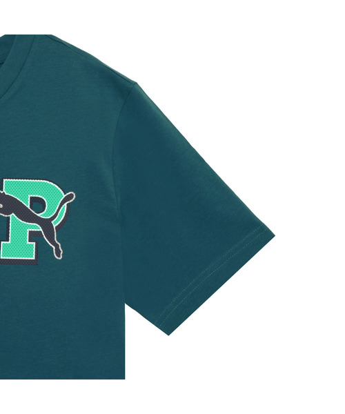 PUMA(プーマ)の「PUMA プーマ メンズ グラフィック ヴァーシティ 半袖 Tシャツ(Tシャツ/カットソー・メンズ・ブラック系その他/グレー系その他/ブラック・XX-LARGE/MEDIUM/SMALL/X-LARGE/LARGE)」の14枚目の写真