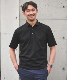green label relaxing（グリーンレーベルリラクシング）の「【WEB限定】JUST fit デイリー ドライ カッタウェイ 半袖 ポロシャツ -吸水速乾・抗菌-（ポロシャツ）」