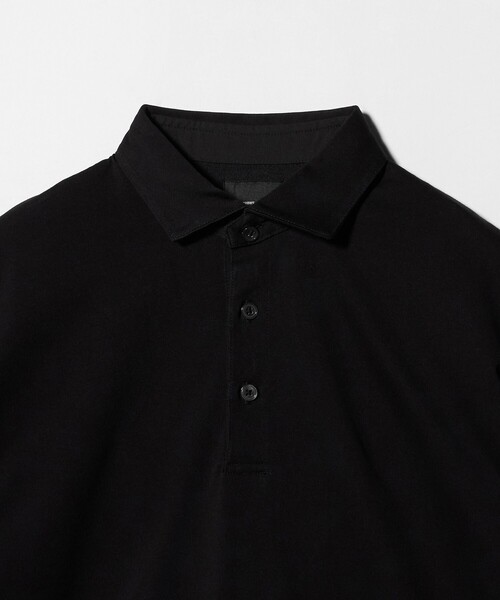 green label relaxing（グリーンレーベルリラクシング）の「【WEB限定】JUST fit デイリー ドライ カッタウェイ 半袖 ポロシャツ -吸水速乾・抗菌-（ポロシャツ・メンズ・ブラック/ホワイト/ダークグレー/モカ/ネイビー・L/S/XL/M）」の20枚目の写真