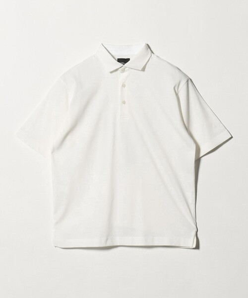 green label relaxing（グリーンレーベルリラクシング）の「【WEB限定】JUST fit デイリー ドライ カッタウェイ 半袖 ポロシャツ -吸水速乾・抗菌-（ポロシャツ・メンズ・ブラック/ホワイト/ダークグレー/モカ/ネイビー・L/S/XL/M）」の16枚目の写真