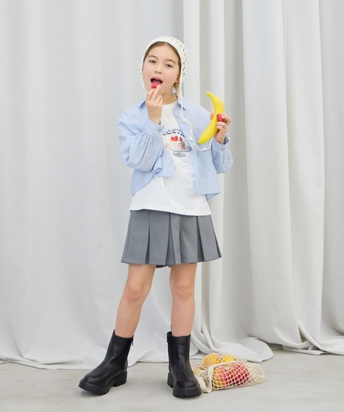 GLOBAL WORK(グローバルワーク)の「ボンネット/キッズ/658913(ニットキャップ/ビーニー・キッズ・ホワイト系その他2・FREE)」の3枚目の写真