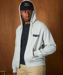 Schott（ショット）の「Schott/ショット/TOMPKINS ZIP HOODED SWEAT/トンプキンス ジップ パーカー（パーカー）」