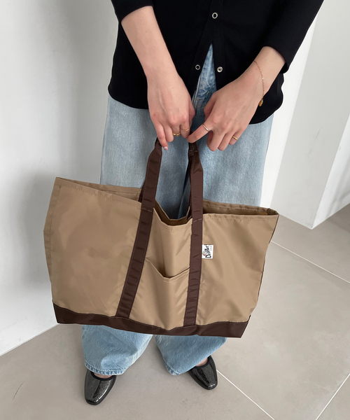 Drifter(ドリフター)の「Drifter/ドリフター 別注 BUCKEYE TOTE(トートバッグ・レディース・ベージュ/ブラウン・FREE)」の19枚目の写真