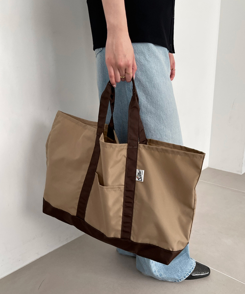 Drifter(ドリフター)の「Drifter/ドリフター 別注 BUCKEYE TOTE(トートバッグ・レディース・ベージュ/ブラウン・FREE)」の12枚目の写真