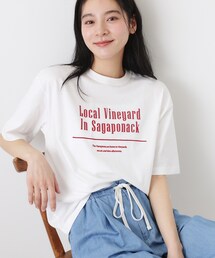 Dessin | 【洗える】オーガニックコットンロゴTシャツ(Tシャツ/カットソー)