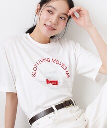 【洗える】オーガニックコットンロゴTシャツ