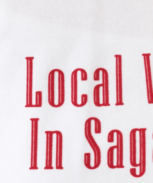 Dessin(デッサン)の「【洗える】オーガニックコットンロゴTシャツ(Tシャツ/カットソー・レディース・チャコールグレー/ブラック/ホワイト系6/ホワイト・03/02/01)」の20枚目の写真