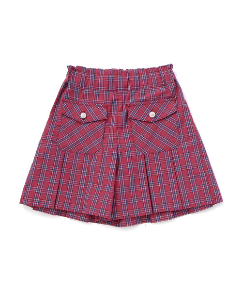 BeBe Petits Pois Vert(ベベプチポワヴェール)の「【店舗限定】【お揃い】無地・クラシカルチェック柄キュロットパンツ(その他パンツ・キッズ・ブラック/ブルー系その他2/ピンク系その他・130cm/140cm/110cm/120cm/150cm)」の12枚目の写真