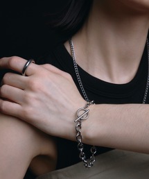 CENE（セネ）の「【CENE】セネ/ファセットチェーンマンテルブレスレット（ブレスレット）」