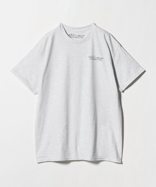 BEAUTY&YOUTH UNITED ARROWS（ビューティーアンドユースユナイテッドアローズ）の「【別注】＜ATLAS SCREEN PRINTING＞LEPIDOPTERA プリント Tシャツ（Tシャツ/カットソー・メンズ・グレー系・M/L）」の2枚目の写真