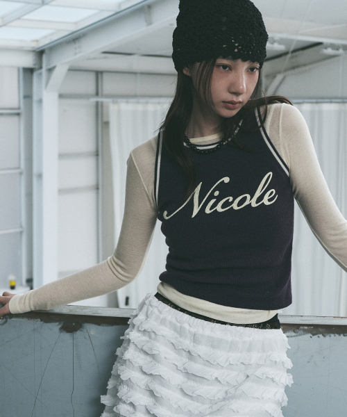 NICK&NICOLE（ニックアンドニコール）の「[ESSENTIAL] WOOL TENCEL TEE_BUTTER（Tシャツ/カットソー・レディース・その他・MEDIUM/LARGE）」の3枚目の写真