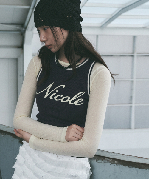 NICK&NICOLE（ニックアンドニコール）の「[ESSENTIAL] WOOL TENCEL TEE_BUTTER（Tシャツ/カットソー・レディース・その他・MEDIUM/LARGE）」の4枚目の写真