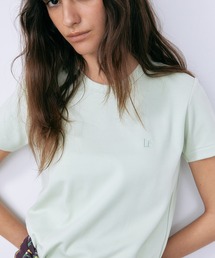 LE CIEL BLEU(ルシェルブルー)の「"LE"フィットTシャツ "LE" Fitted T-Shirt(Tシャツ/カットソー)」