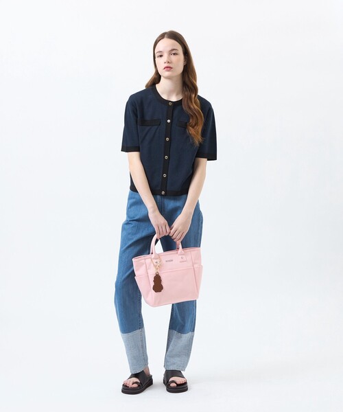 MACKINTOSH PHILOSOPHY(マッキントッシュ フィロソフィー)の「【ROYTON(ロイトン)】ハーフニットカーディガン(カーディガン/ボレロ・レディース・ブルー/ダークネイビー/オフホワイト・38)」の11枚目の写真