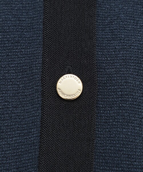 MACKINTOSH PHILOSOPHY(マッキントッシュ フィロソフィー)の「【ROYTON(ロイトン)】ハーフニットカーディガン(カーディガン/ボレロ・レディース・ブルー/ダークネイビー/オフホワイト・38)」の5枚目の写真