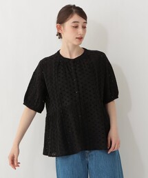 Afternoon Tea | インド綿シフリー刺繍ブラウス(シャツ/ブラウス)