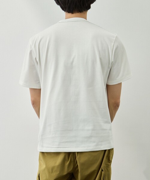 and wander(アンドワンダー)の「【and wander/アンドワンダー】aw ref T(Tシャツ/カットソー・メンズ・ブラック/ホワイト・L/M)」の14枚目の写真