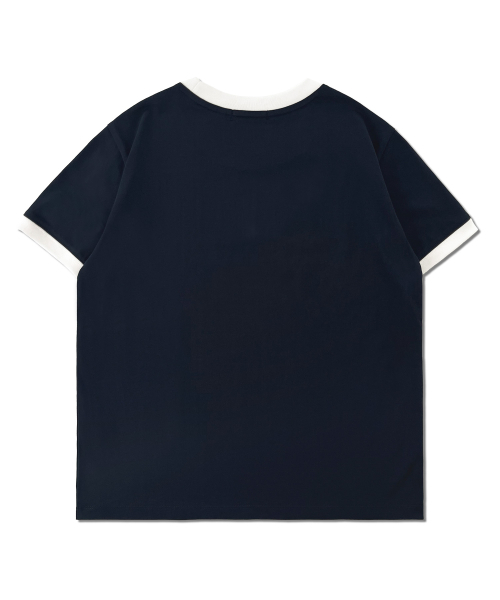 DISTN9NE(ディストナイン)の「ウーマンリングレタリング半袖Tシャツ LQ7TF424_DARK NAVY(Tシャツ/カットソー・メンズ・その他・85/90)」の2枚目の写真