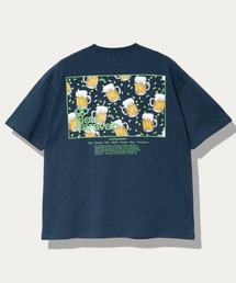 go slow caravan（ゴースローキャラバン）の「USA C スクエアLOGO バックプリント ゆったりTEE（Tシャツ/カットソー）」