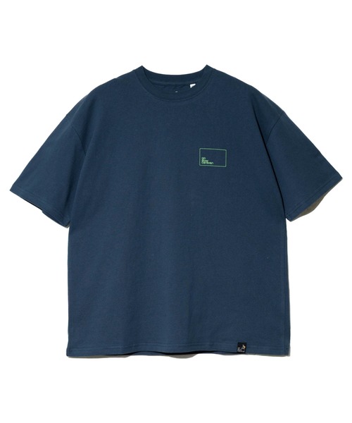 go slow caravan（ゴースローキャラバン）の「USA/C スクエアLOGO バックプリント ゆったりTEE（Tシャツ/カットソー・メンズ・イエロー/アイボリー/ネイビー/グリーン/ブラック・LARGE/X-LARGE/MEDIUM）」の16枚目の写真