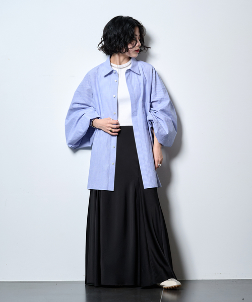 CITYSHOP（シティーショップ）の「《追加2》SATIN MERMAID スカート（スカート・レディース・ブラック・38/36/40）」の12枚目の写真