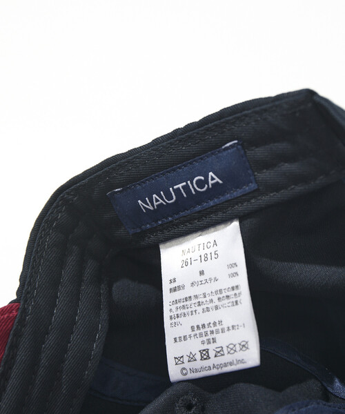 NAUTICA(ノーティカ)の「NAUTICA/ノーティカ フラッグロゴ刺繍 ベースボールキャップ(キャップ・メンズ・インディゴブルー/ブラック/ベージュ/ホワイト/カモフラージュ/イエロー/オフホワイト/ネイビー・ONE SIZE)」の15枚目の写真
