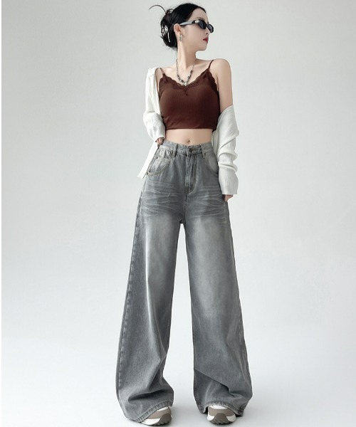 REBALANCE（リバランス）の「リラックスワイドデニム（デニムパンツ・レディース・A・SMALL/MEDIUM/LARGE）」の7枚目の写真
