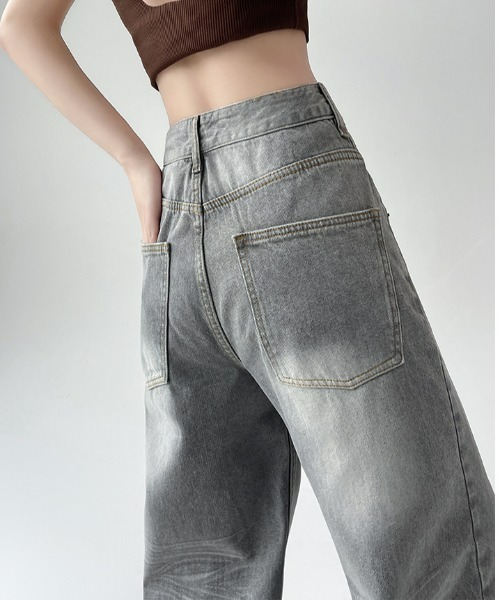REBALANCE（リバランス）の「リラックスワイドデニム（デニムパンツ・レディース・A・SMALL/MEDIUM/LARGE）」の9枚目の写真