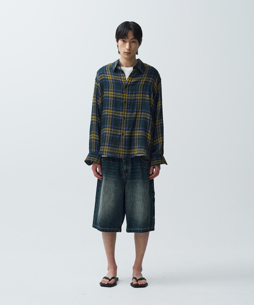 INTEMPOMOOD（インテンポムード）の「シズリングサマー デニムショーツ : 2カラー（その他パンツ・レディース・ブルー/ブラック・LARGE/MEDIUM/X-LARGE）」の22枚目の写真