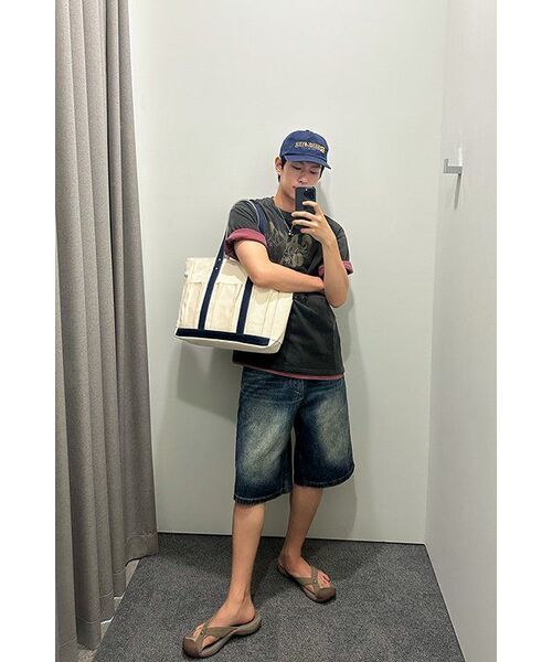 INTEMPOMOOD（インテンポムード）の「シズリングサマー デニムショーツ : 2カラー（その他パンツ・レディース・ブルー/ブラック・LARGE/MEDIUM/X-LARGE）」の8枚目の写真