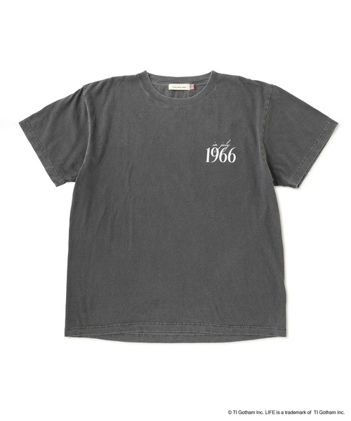 GOOD ROCK SPEED(グッドロックスピード)の「【GOOD ROCK SPEED/グッドロックスピード】LIFEサッカーピグメントTシャツ(Tシャツ/カットソー・メンズ・チャコールグレー・L/LL/M)」の1枚目の写真